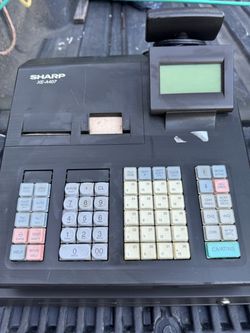 Sharp Cash Register