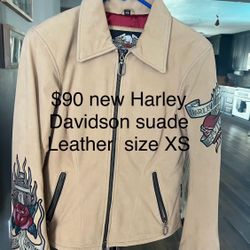Woman Ladies LEATHER HARLEY DAVIDSON NEW JACKET