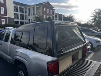 Black Camper+Wood Camping Set Up