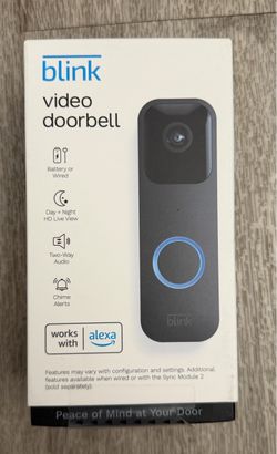 Blink Video Doorbell 1080p HD – Brand New Sealed
