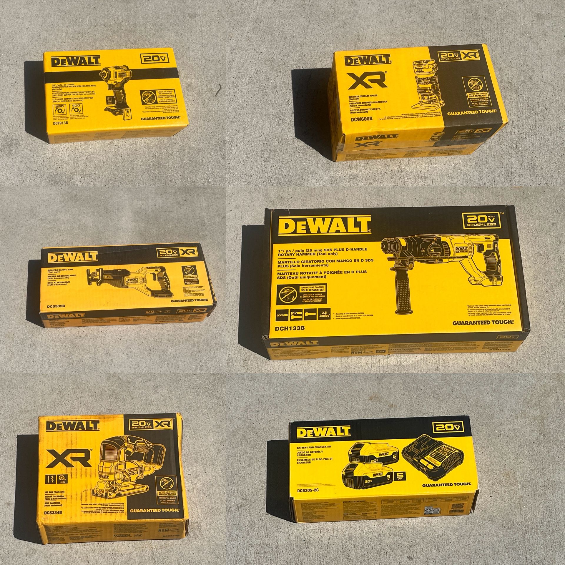 Bulk Dewalt Tools - Tools Only (Bulk Prices)