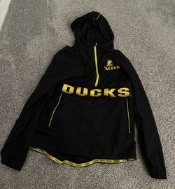 Colosseum Oregon Ducks quarter zip warm up jacket Size: Medium *Larger fit