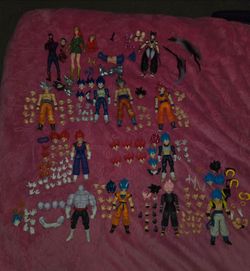 sh figuarts marvel legends dragonball lot