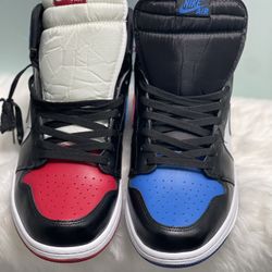 Air Jordan 1 High OG Top 3 Banned Royal What the 555088 026 Size 13 US Pre-owned