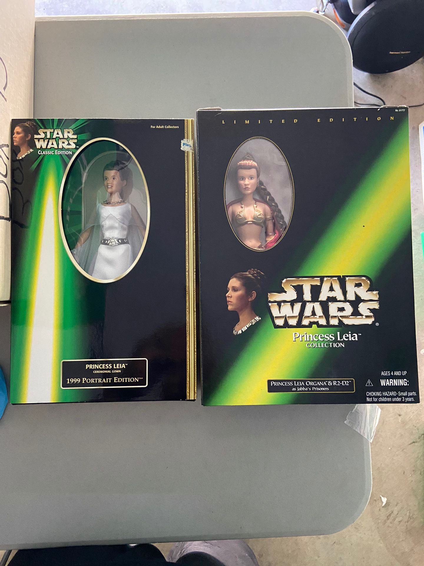 Star Wars Dolls 2-Pack SLAVE PRINCESS LEIA & R2-D2 12” and Portrait Edition Box1