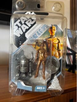 Star Wars 30th Anniversary McQuarrie Concept R2-D2 & C-3PO Celebration IV Exclusive - NIB
