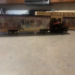Collectible Semi And Trailer   Millenium 2000