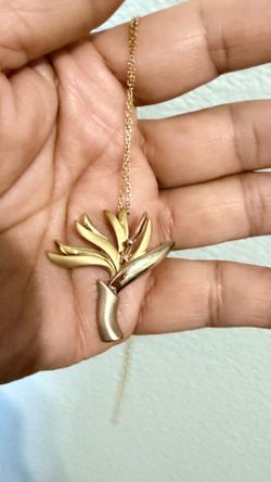 Bird of Paradise necklace