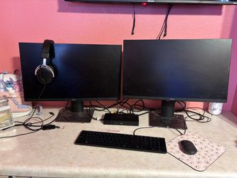 Dual Dell Monitors Setup