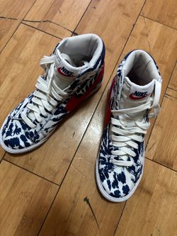 Nike Blazer Mid ‘77 Tie-Dye Patriotic Print Sneakers