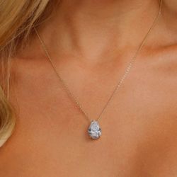 NEW Melinda Maria "Are You Jealous" Gold|White Diamondettes Necklace