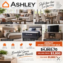New Ashley furniture