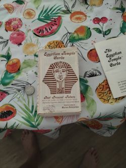 Egyptian Temple Cards