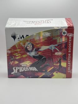 Magic: The Gathering Marvel Spider-Man Collector Booster Box NEW Sealed