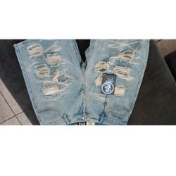 Hellstar Jean Shorts