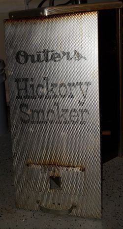 Vintage Outers Electric Old Time Hickory Smoker