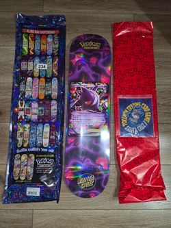 Santa Cruz Pokémon Skate Deck Gengar
