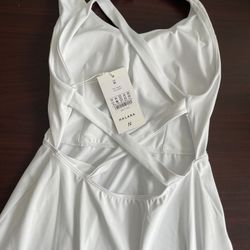 Medium White Women’s Active Dress 