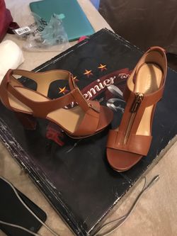 Michael kors heels / sandals tan brown Chonac