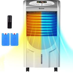 Evaporative Cooler And Heater/ Ventilador Y Calentador