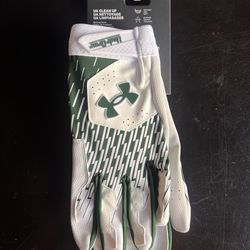 Men’s Under Armour Clean Up Batting Gloves Baseball Softball Size XL