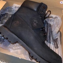 Black Timberlands 