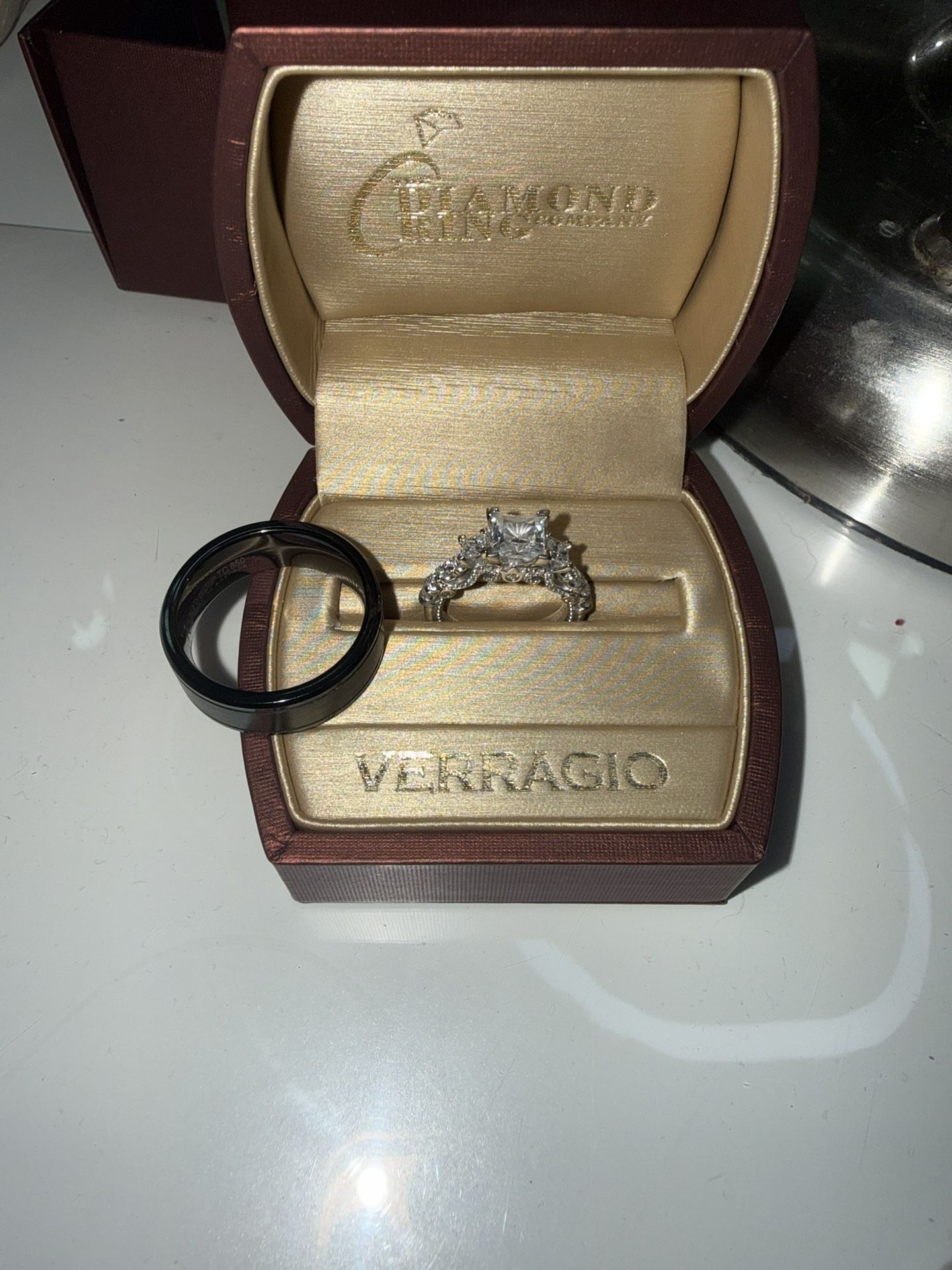 HIS & HERS RINGS - TITANIUM & CUSTOM