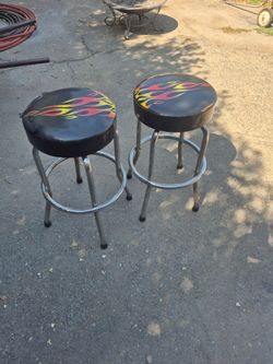 Shop Stools $30 for Both
