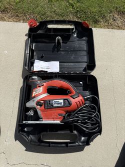 Black+Decker Firestorm Corded Jigsaw w/ Case – Variable Speed