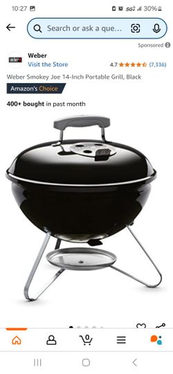 Weber  Smokey Joe 14 " Charcoal Grill 