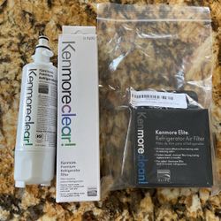 Kenmore Brand Refrigerator And Air Filter