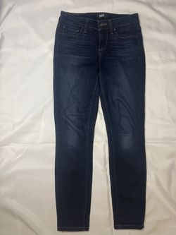 PAIGE Verdugo Ankle Blue Wash Distressed Denim Jeans Womens - Size 25