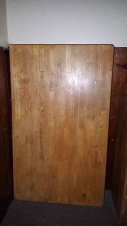 Wood kitchen table 60 x 35