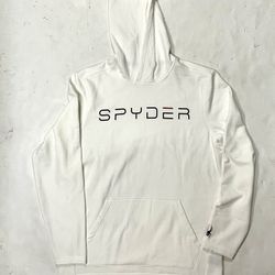 Spider Large White Hoodie Prow-B