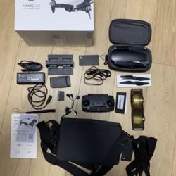 DJI Mavic Air Fly More Combo Black Drone 4K Camera