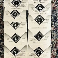 LOT OF 19 DAVID WRIGHT /150 Lot Of (19) 2007 Topps Moments & Milestones 2005 Full Season Baseball Cards