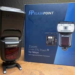 Flashpoint Nikon Li-ion TTL HSS Speedlight