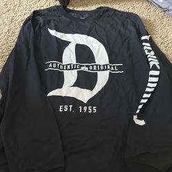 Disneyland Resort Black Long Sleeve Large Unisex