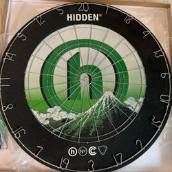 Hidden NY PPF Dartboard Green