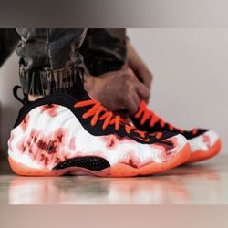 Nike Air Foamposite One Prm Thermal Map, men's size 9.5