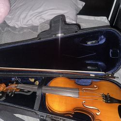 Violin With Case 