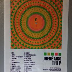 Jhene Aiko Album Art Cover Canvas Poster 