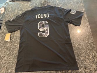 Carolina Panthers Black Salute to Service jerseys