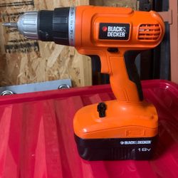 Black And Decker 18v Drill 