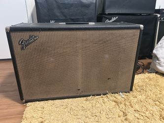 60s Bassman 2x12 cab w/ JBL D120F speakers