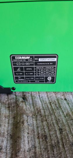 Flux core welder