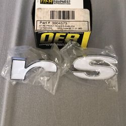 OER/reproduction -1967 Camaro RS front fender emblem (NEW)