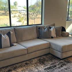 Living Spaces Sectional 