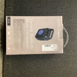 Pure Acoustics Portable Bluetooth Music Companion Speaker