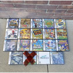Nintendo Ds Games Authentic